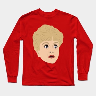 Jessica Fletcher from Murder, She Wrote Long Sleeve T-Shirt